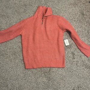 Coral sweater